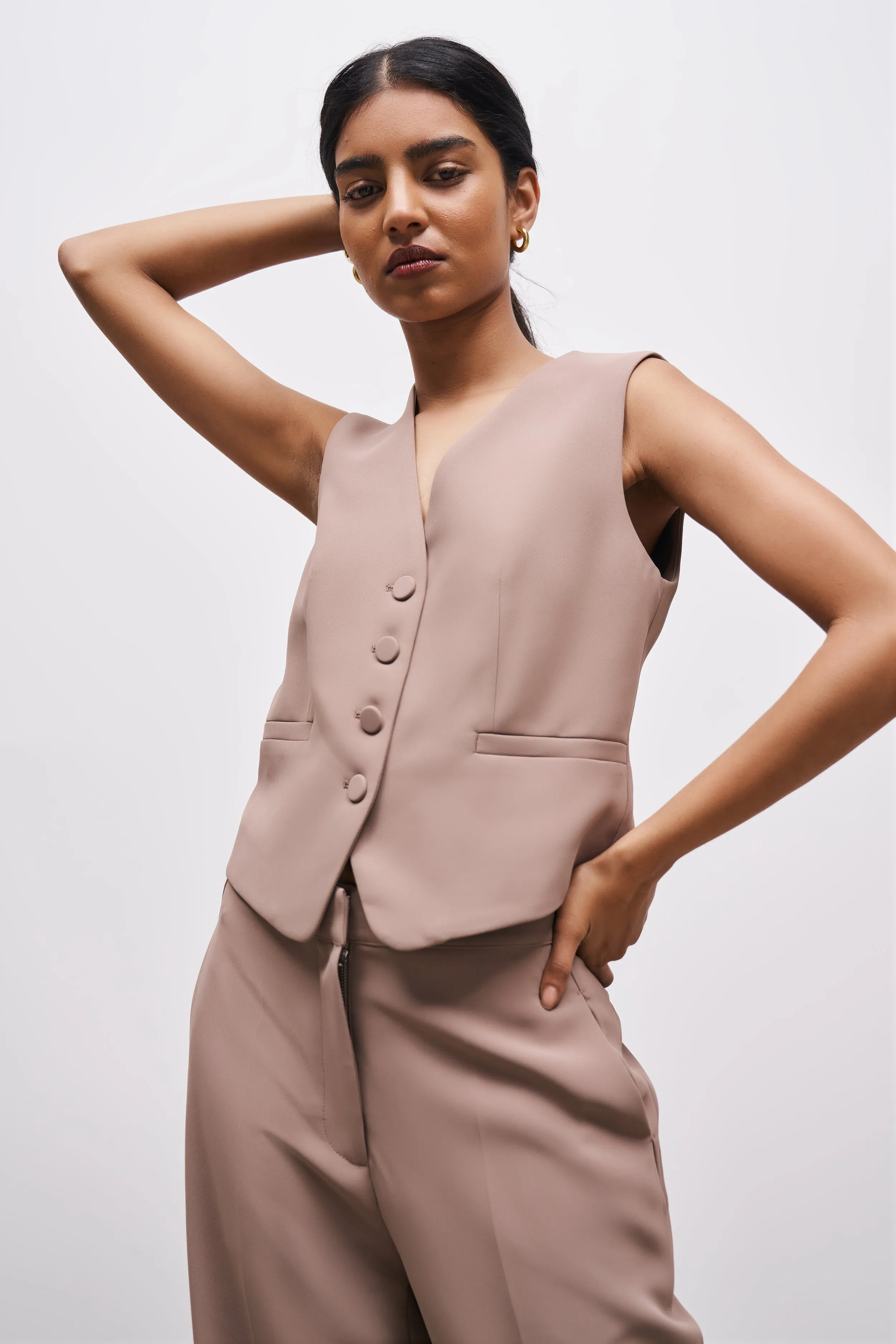 Effortless Waistcoat - Oak sold by Because of Alice product image thumbnail 5