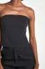 Tailored Strapless Bodice - Black sold by Because of Alice