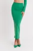 Stretch Midaxi Skirt - Parakeet Green sold by Because of Alice
