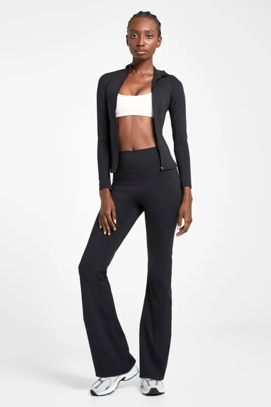 Base Sculpting Flared Leggings - Black sold by Because of Alice