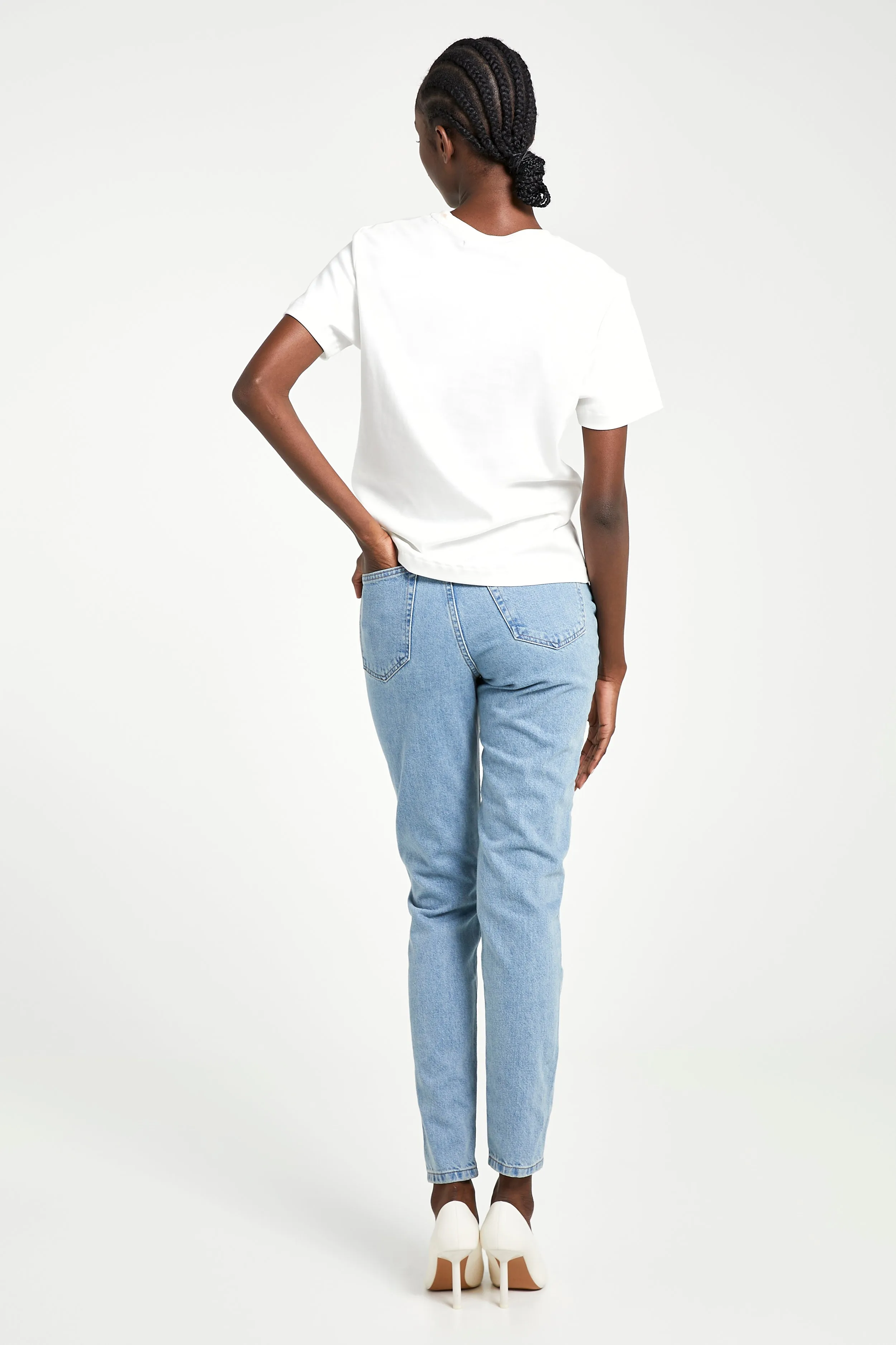 Classic Mom Jeans - Light Blue sold by Because of Alice product image thumbnail 2