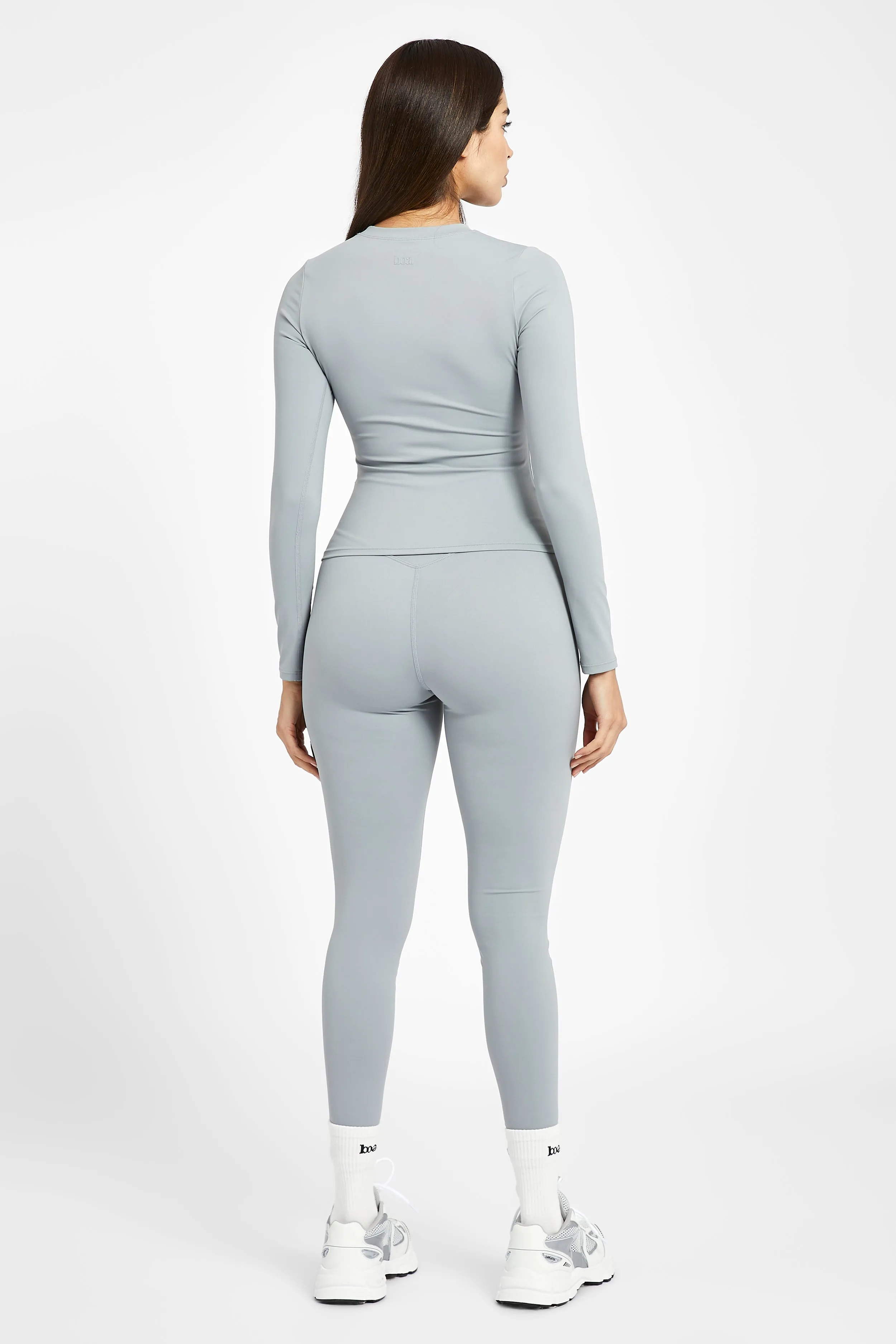 Base Sculpting Long Sleeve Top - Misty Blue sold by Because of Alice product image thumbnail 2