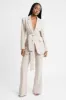 Wide Leg Suit Trousers - Dusty Rose sold by Because of Alice