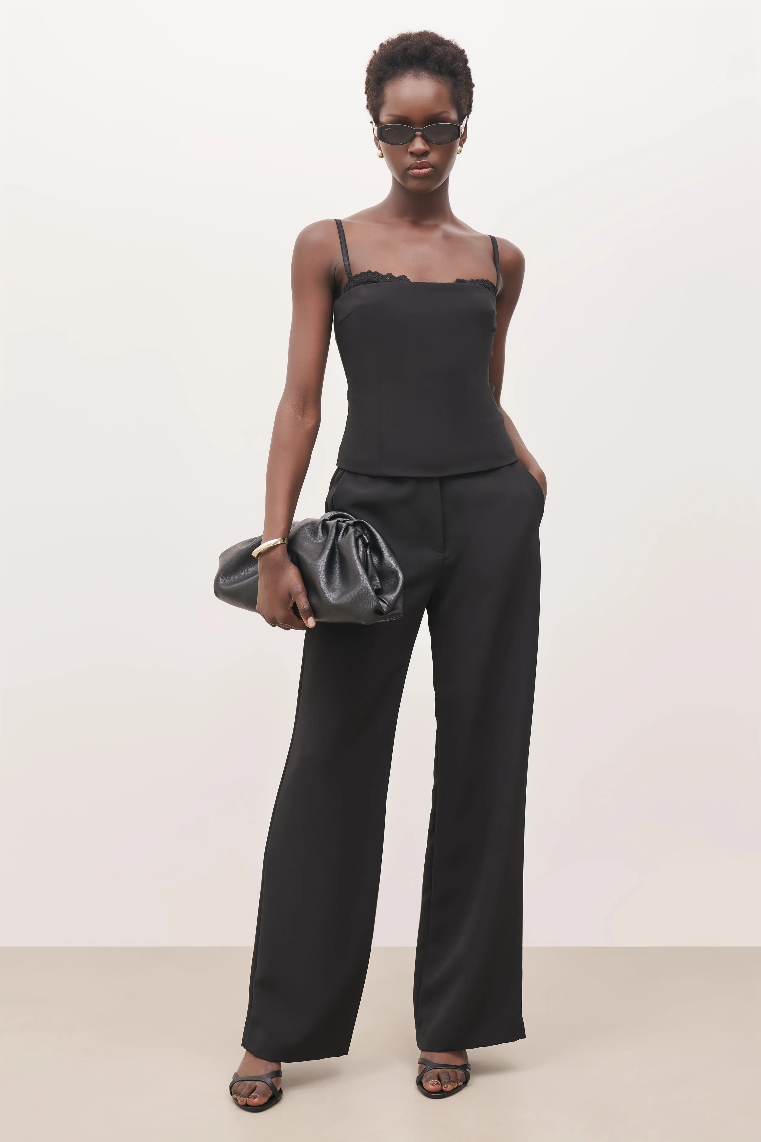 Tailored Bra Detail Bustier - Black sold by Because of Alice product image thumbnail 3