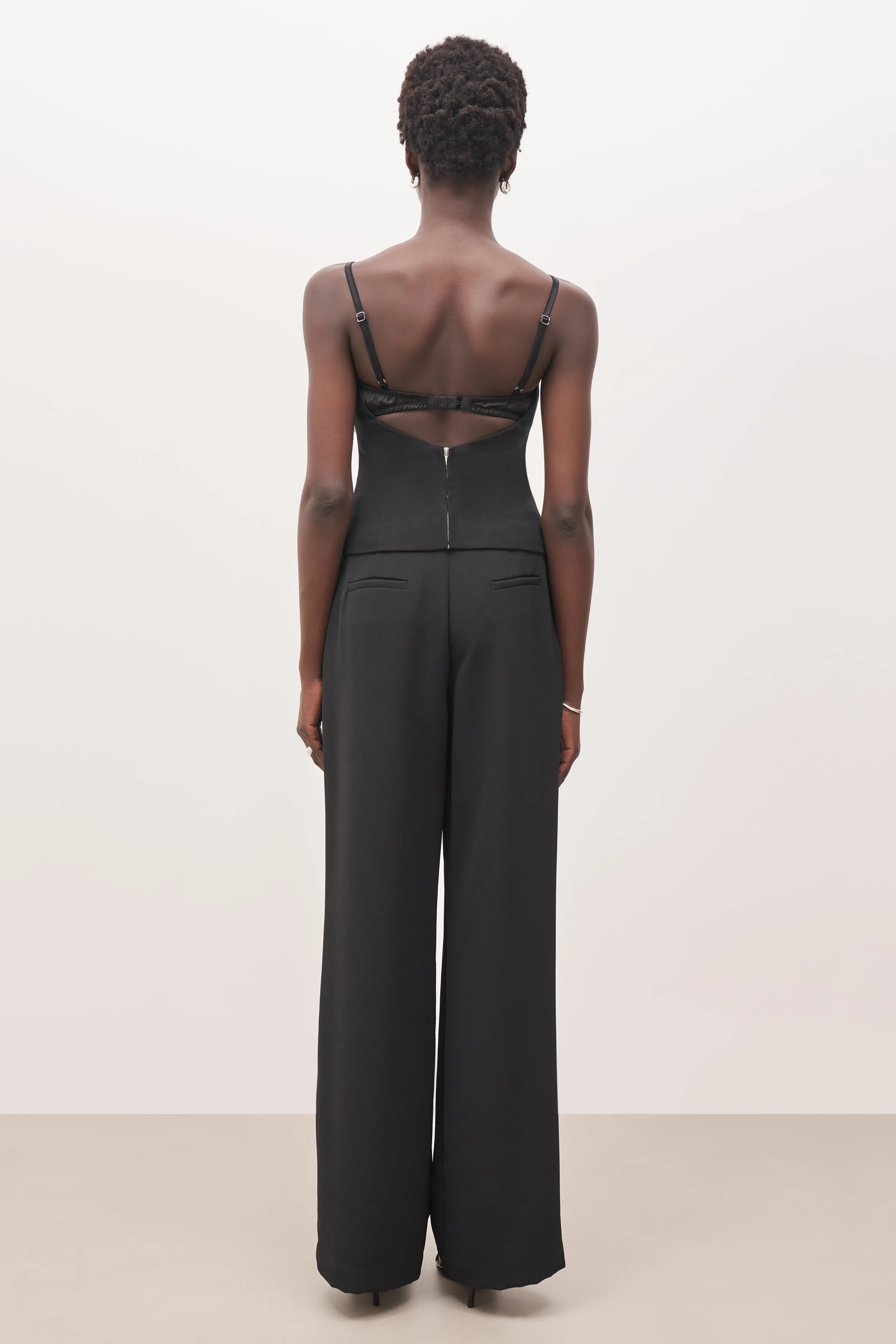 Tailored Bra Detail Bustier - Black sold by Because of Alice product image thumbnail 2