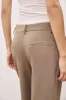 Mid Rise Wide Leg Trousers - Oak sold by Because of Alice