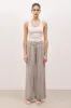 Herringbone Wide Leg Trousers - Herringbone sold by Because of Alice