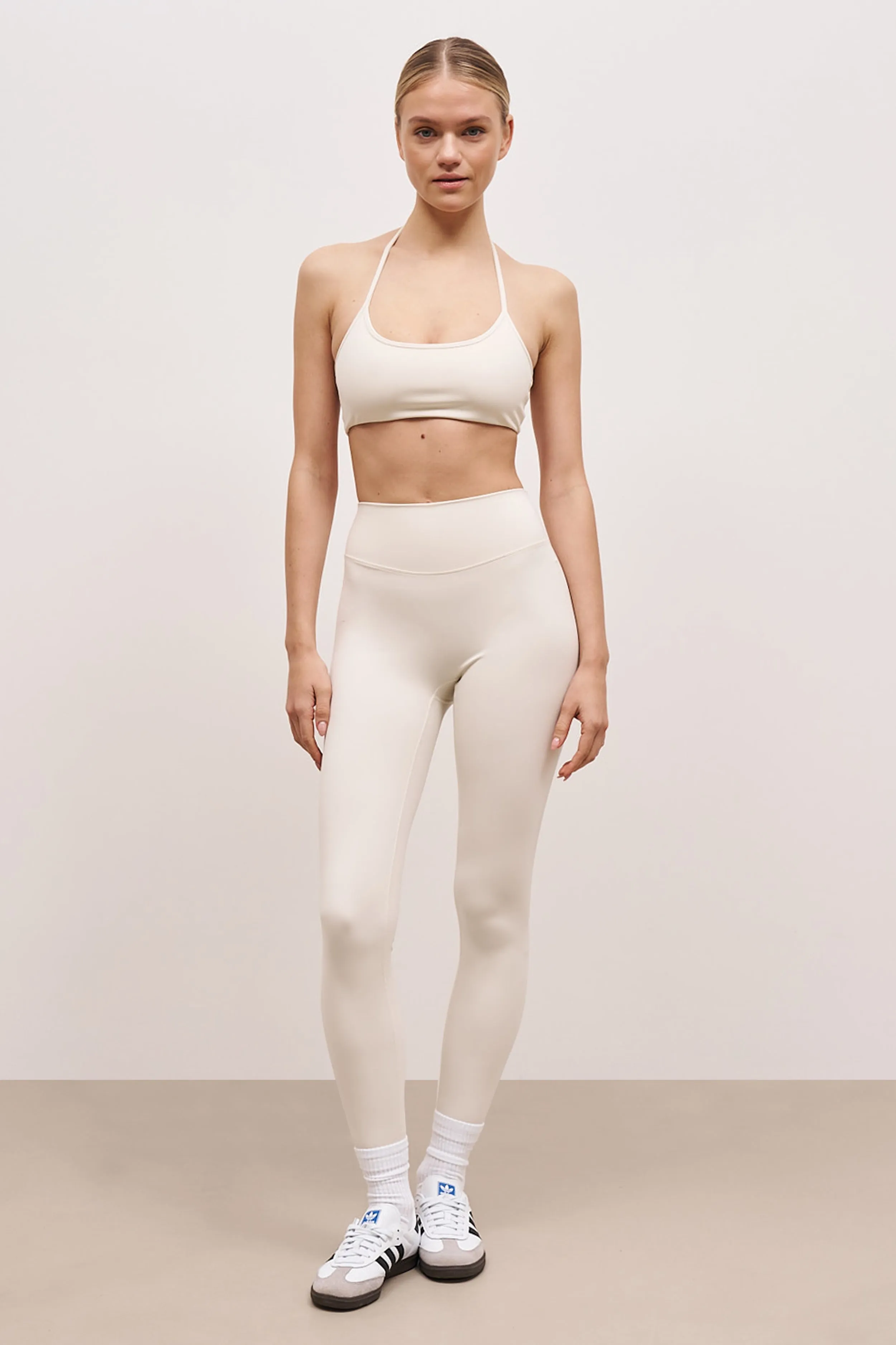 Base Sculpting Halter Cami Bra - Tofu sold by Because of Alice product image thumbnail 3