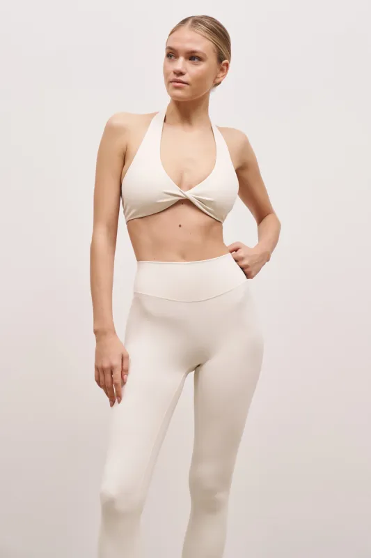 Base Sculpting Twist Front Bra - Tofu sold by Because of Alice