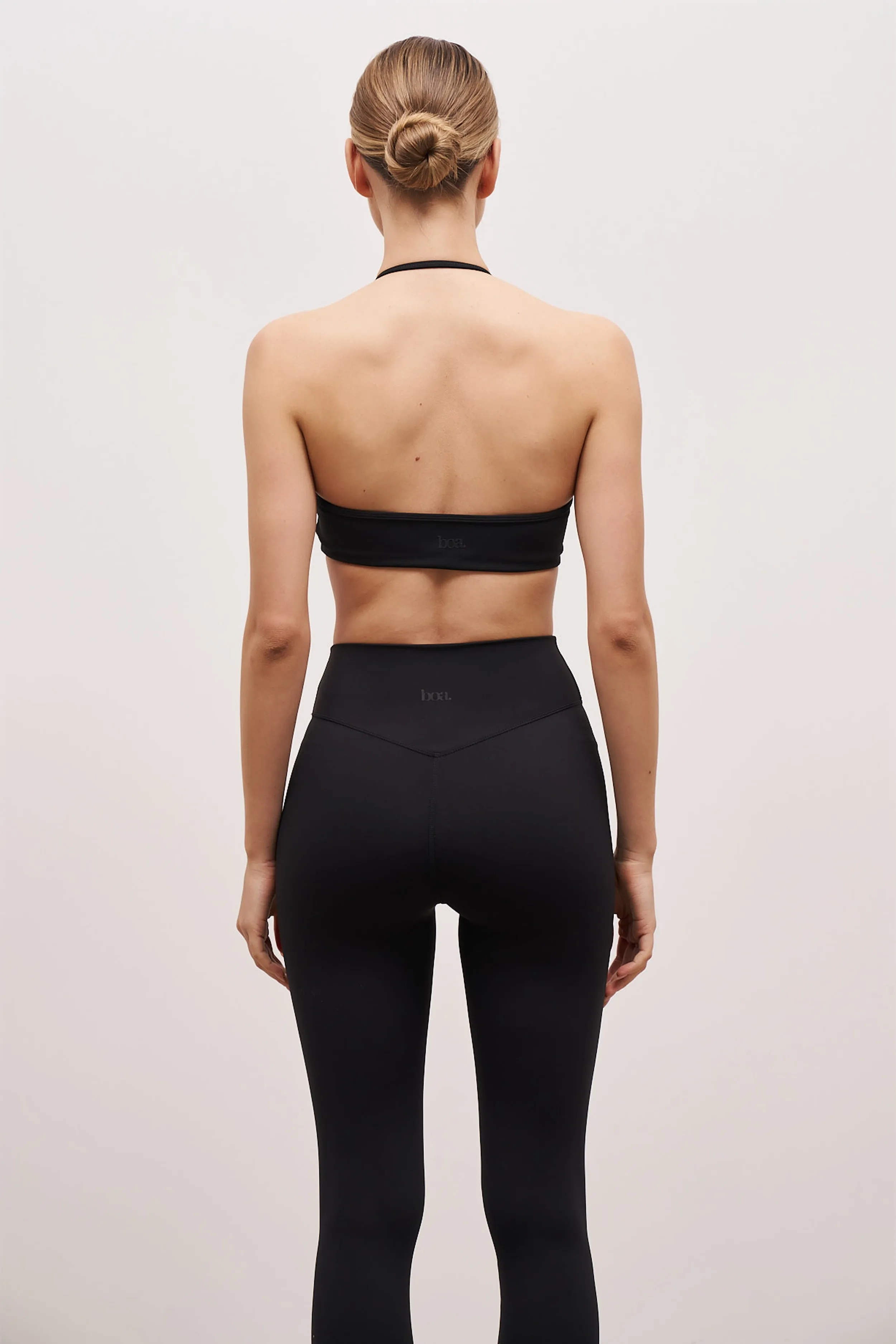 Base Sculpting Halter Cami Bra - Black sold by Because of Alice product image thumbnail 2