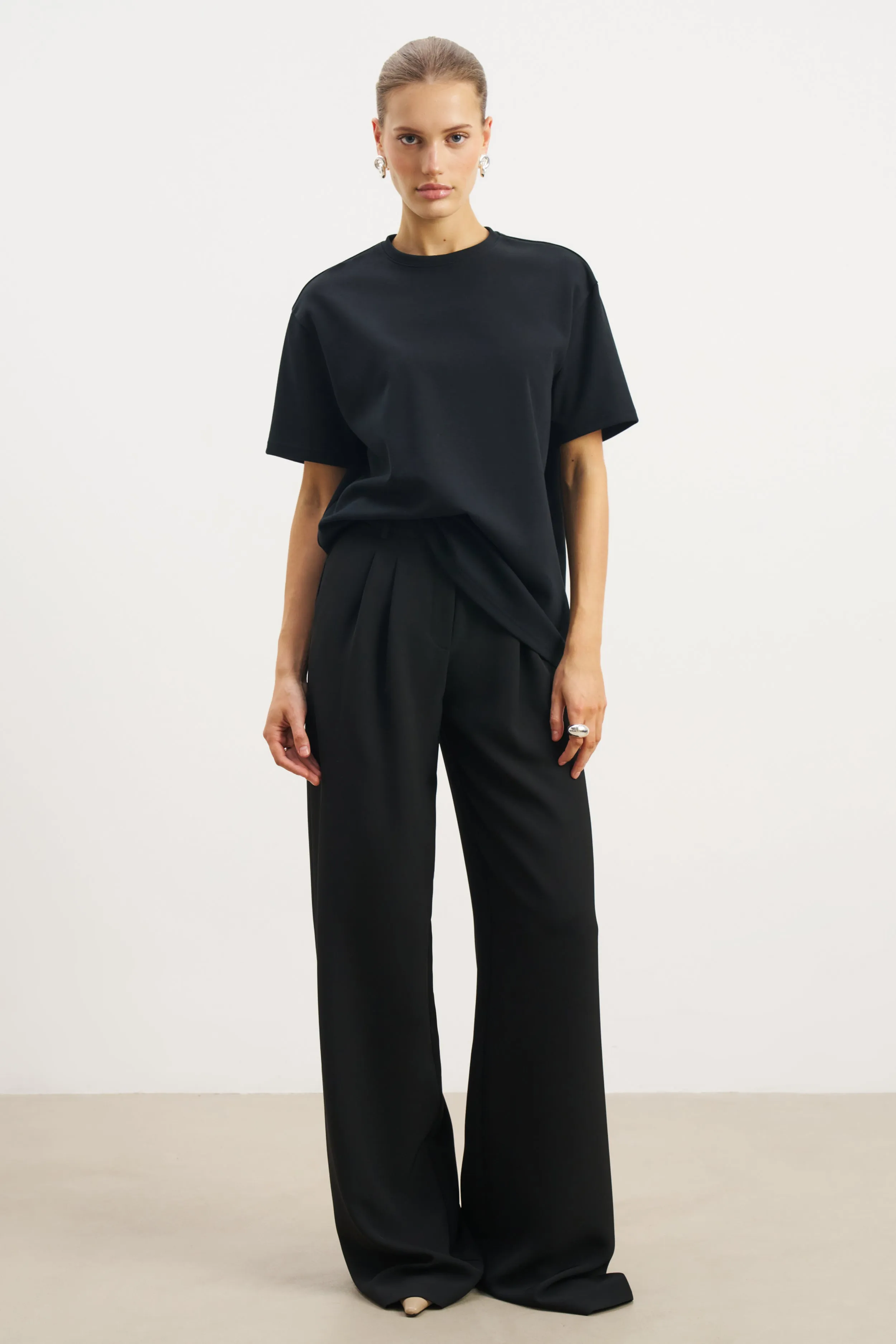 Oversized T Shirt - Black sold by Because of Alice product image thumbnail 2