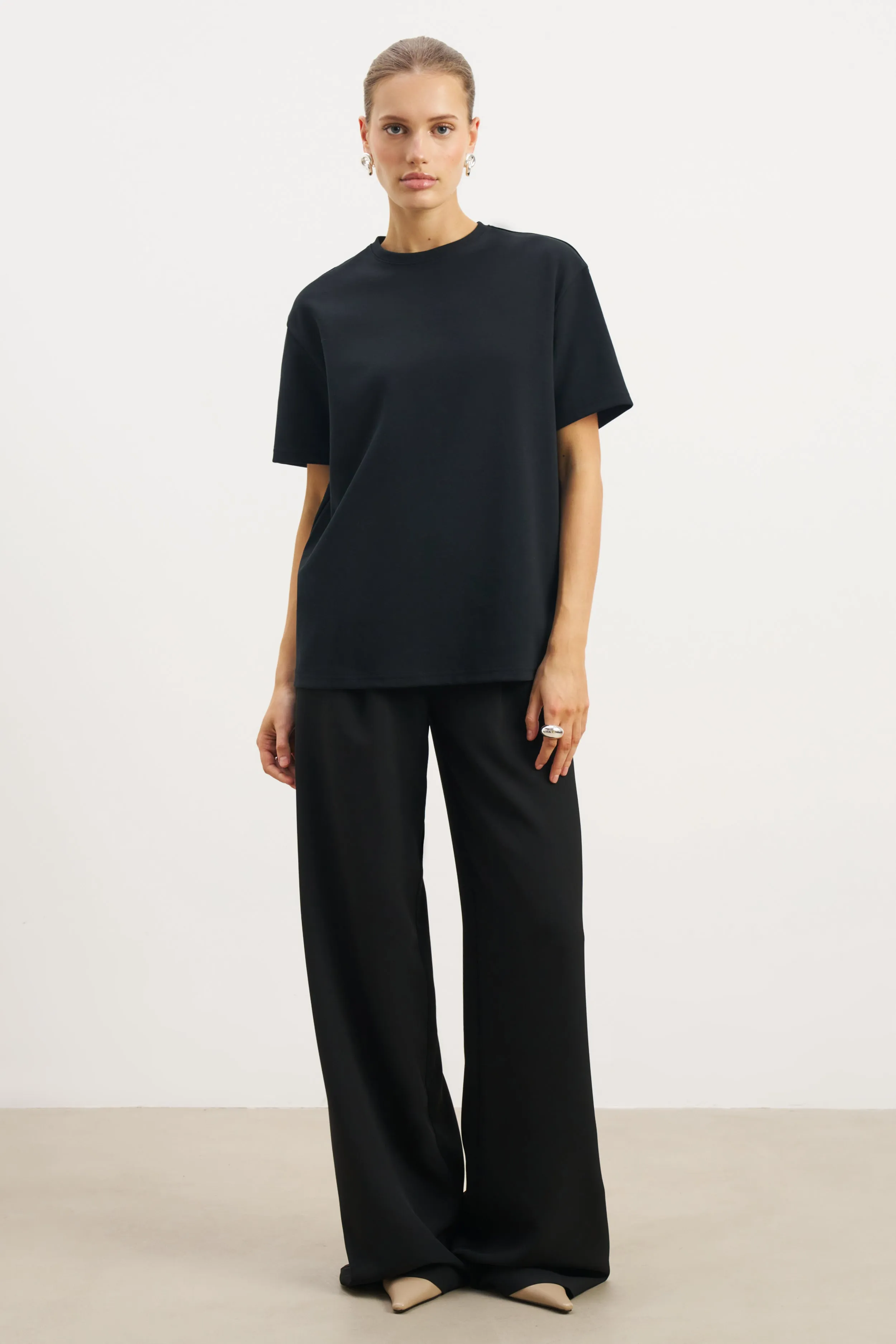Oversized T Shirt - Black sold by Because of Alice product image thumbnail 4