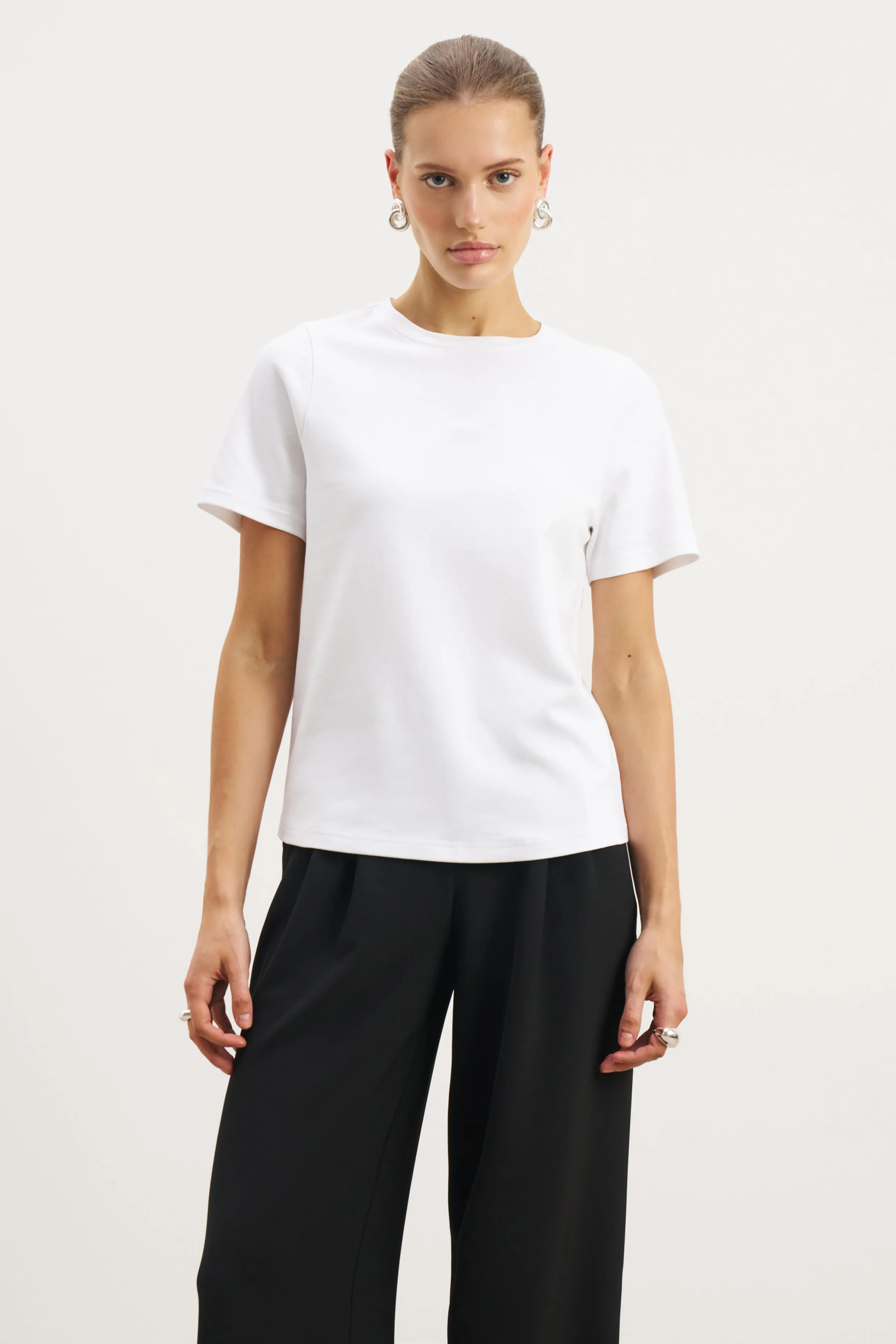 Classic Regular T Shirt - White sold by Because of Alice