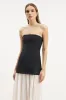 Structured Bodice Gown - Black/Cream sold by Because of Alice