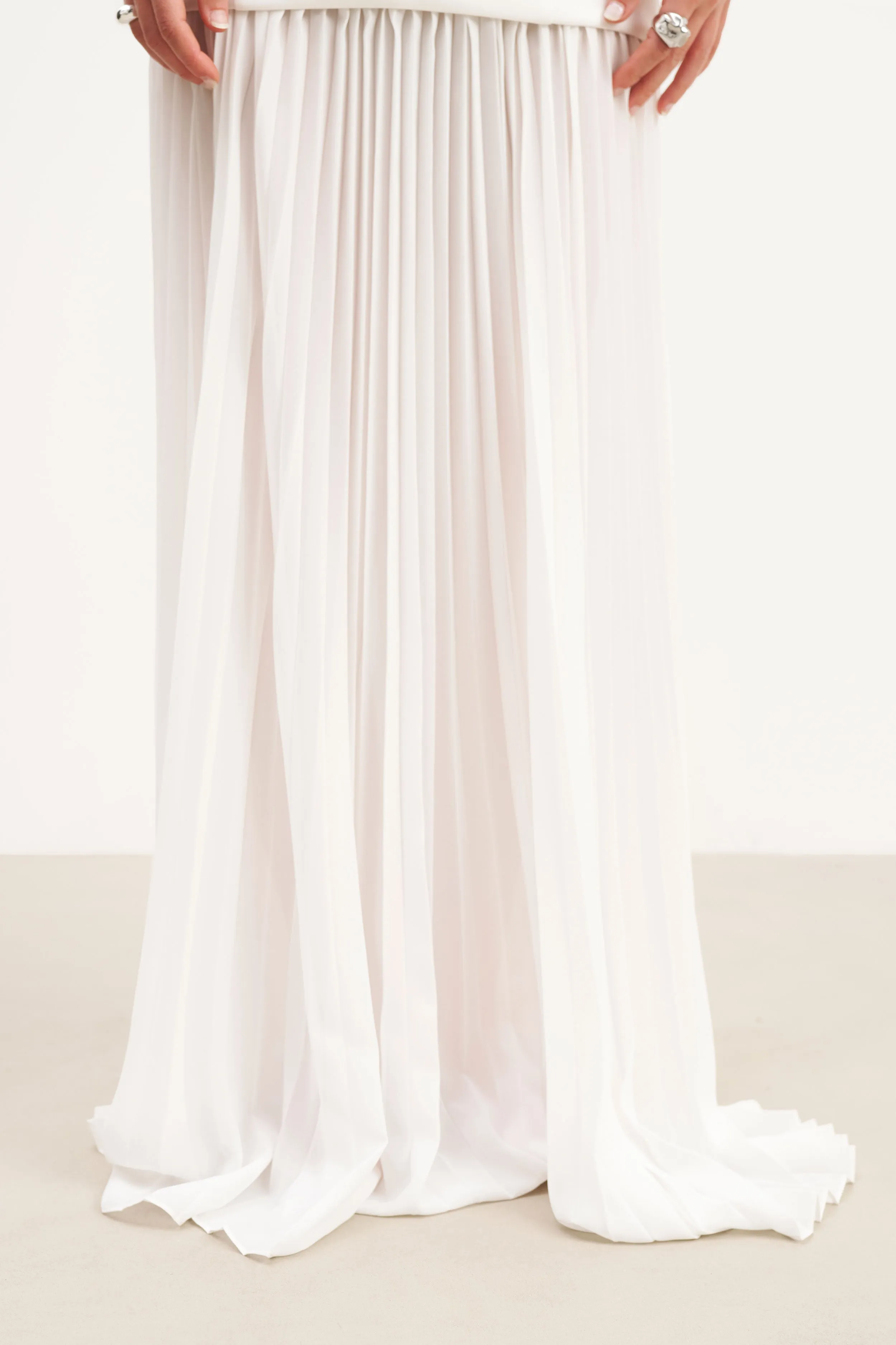 Structured Bodice Gown - White sold by Because of Alice product image thumbnail 5