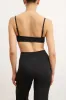 Base Sculpting Wide Leg Trousers - Black sold by Because of Alice