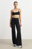 Base Sculpting Wide Leg Trousers - Black sold by Because of Alice