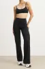 Base Sculpting Wide Leg Trousers - Black sold by Because of Alice