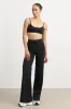 Base Sculpting Wide Leg Trousers - Black sold by Because of Alice