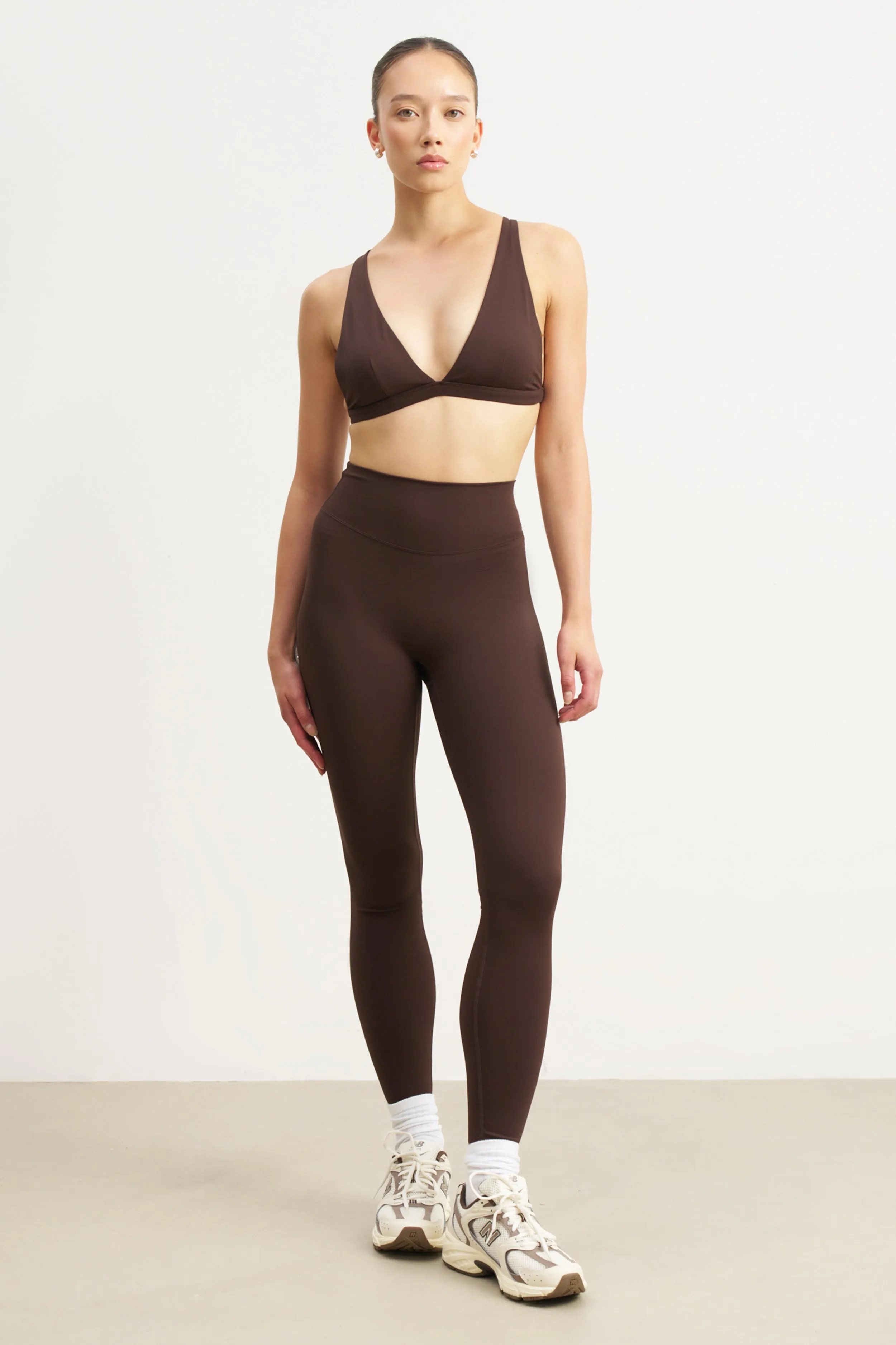 Base Sculpting Leggings - Carob sold by Because of Alice