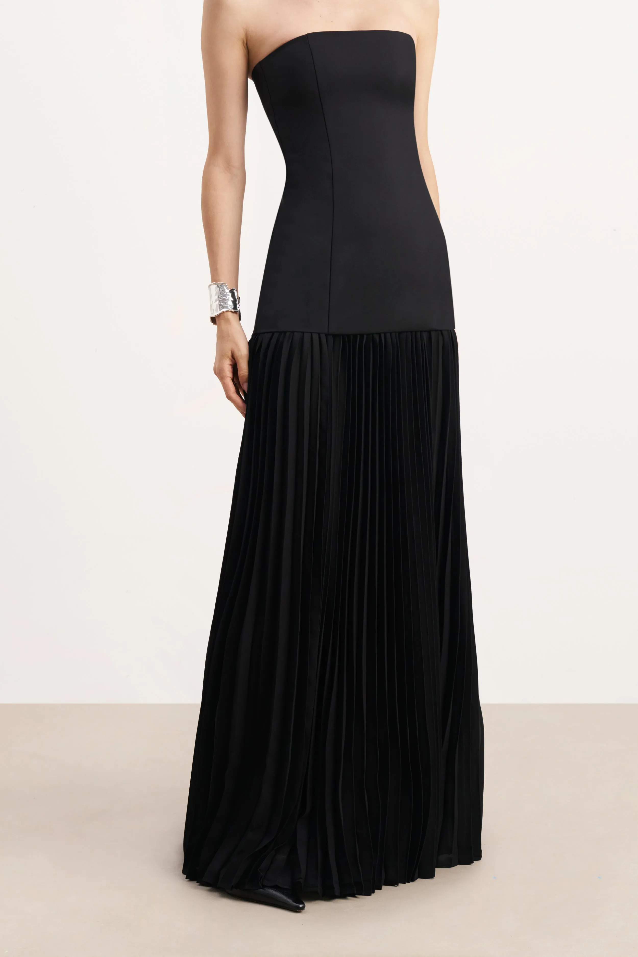 Structured Bodice Gown - Black sold by Because of Alice product image thumbnail 4