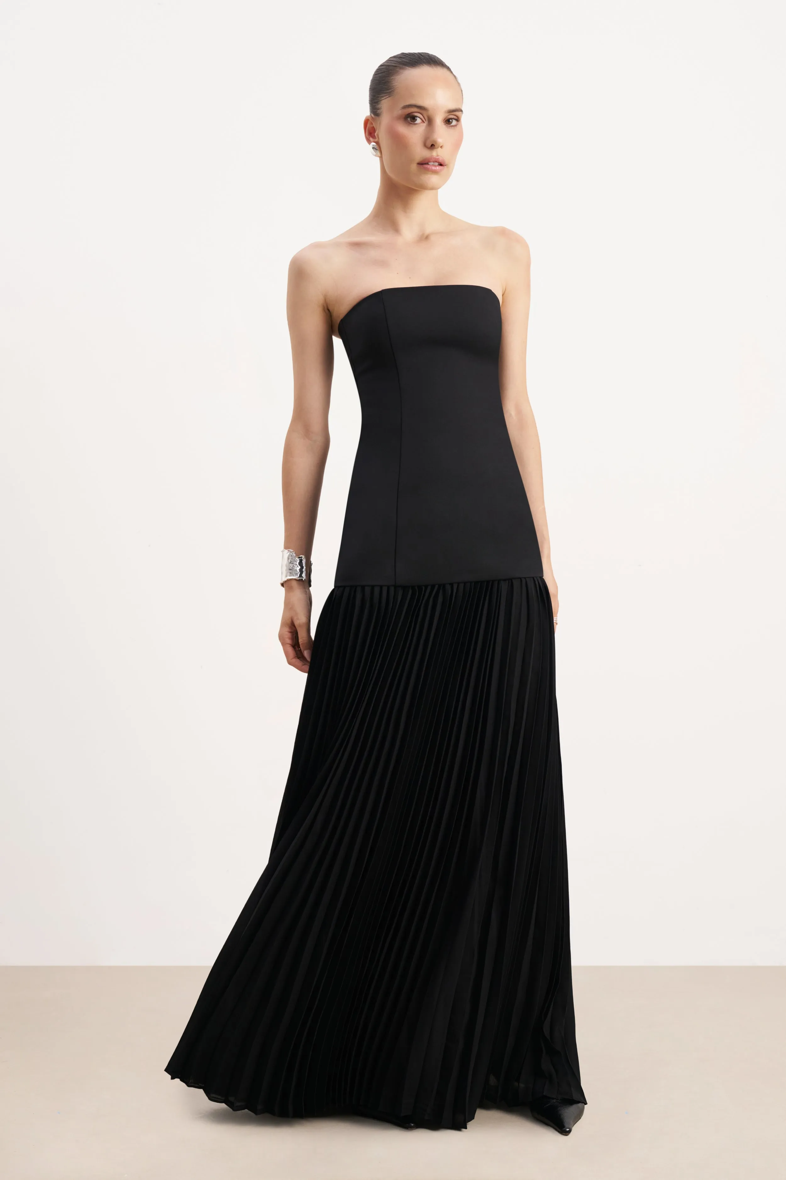 Structured Bodice Gown - Black sold by Because of Alice