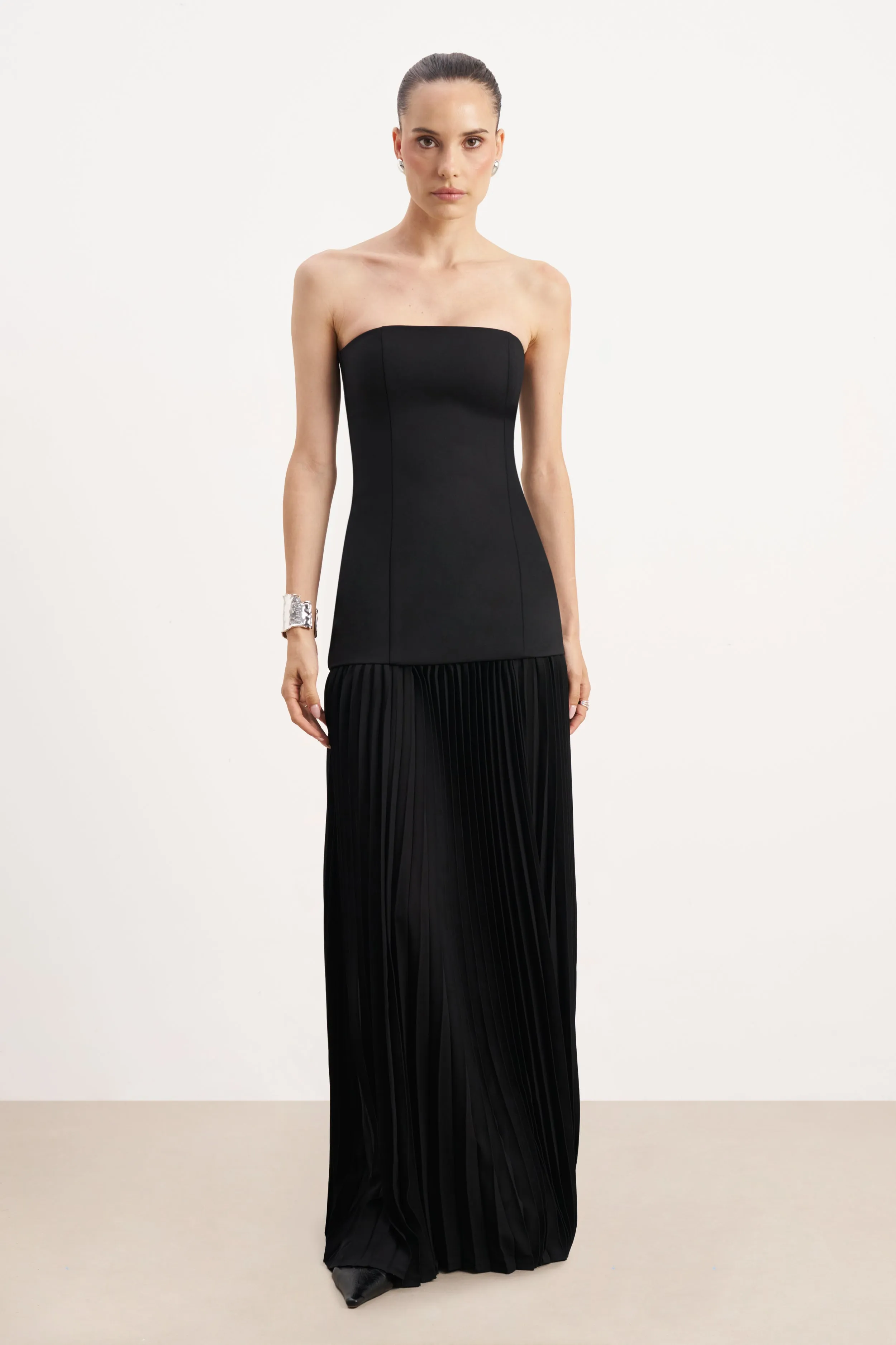 Structured Bodice Gown - Black sold by Because of Alice product image thumbnail 3