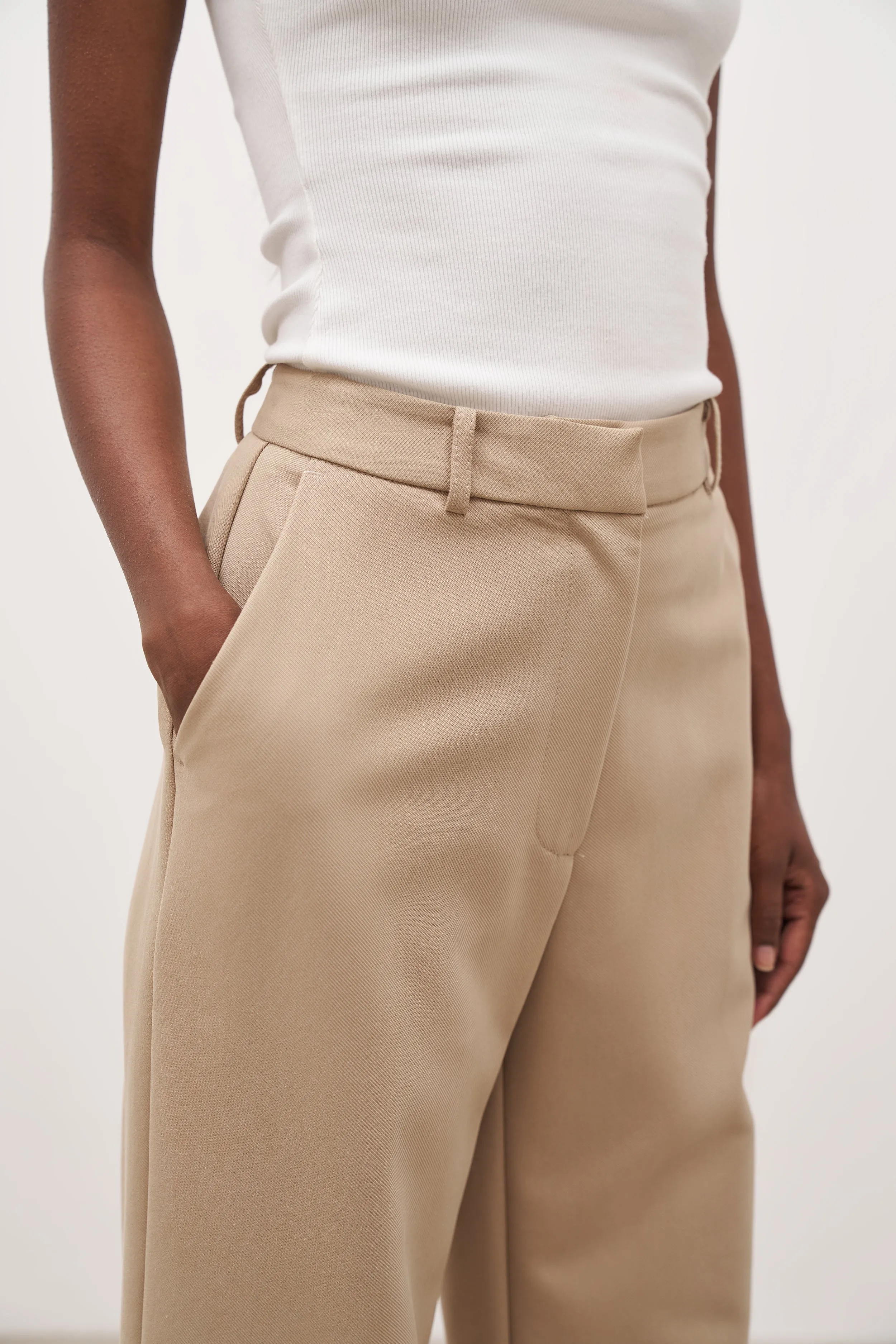 Formal Straight Leg Trousers - Oak sold by Because of Alice product image thumbnail 5