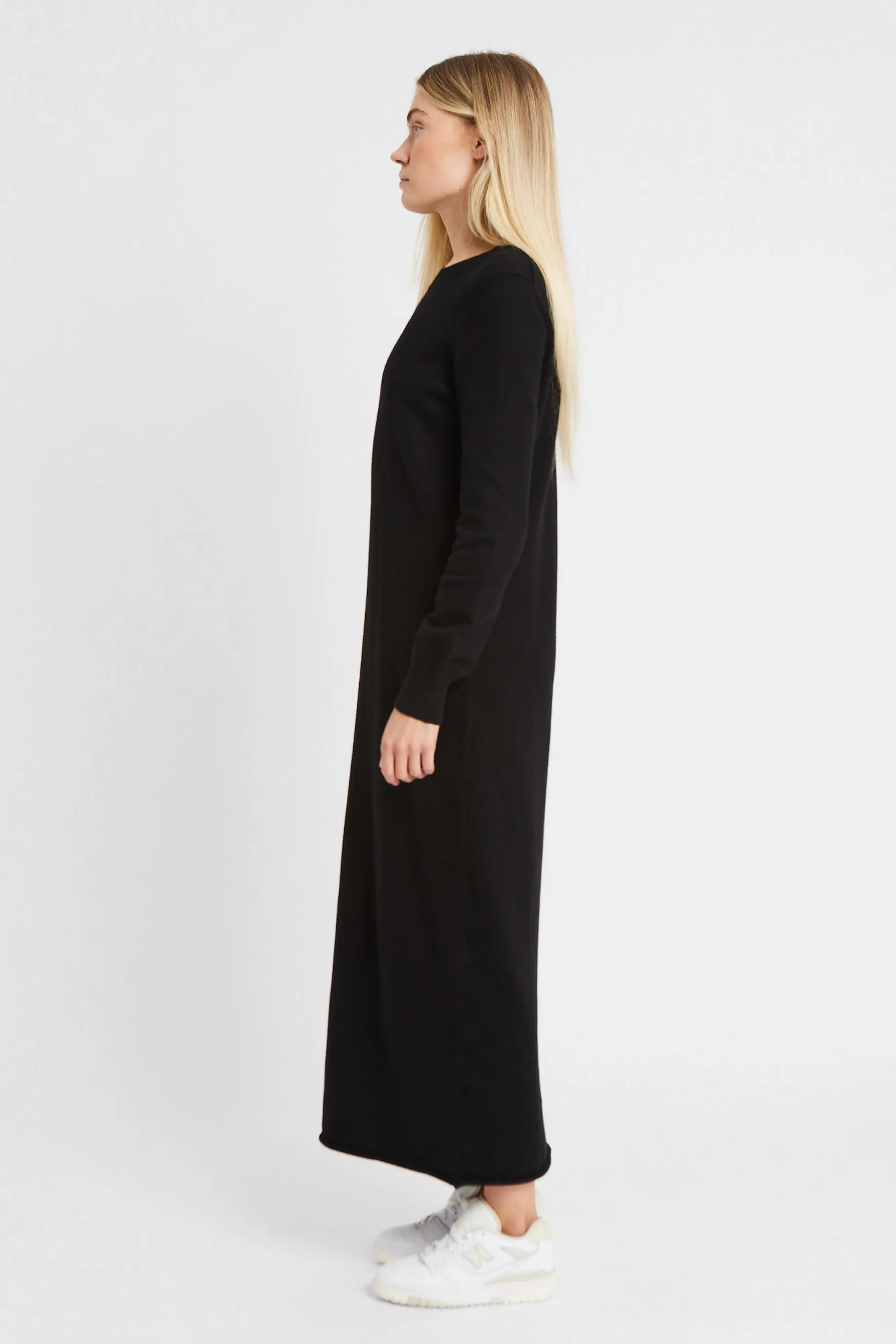 Cashmere Blend Column Maxi Dress - Black sold by Because of Alice product image thumbnail 4