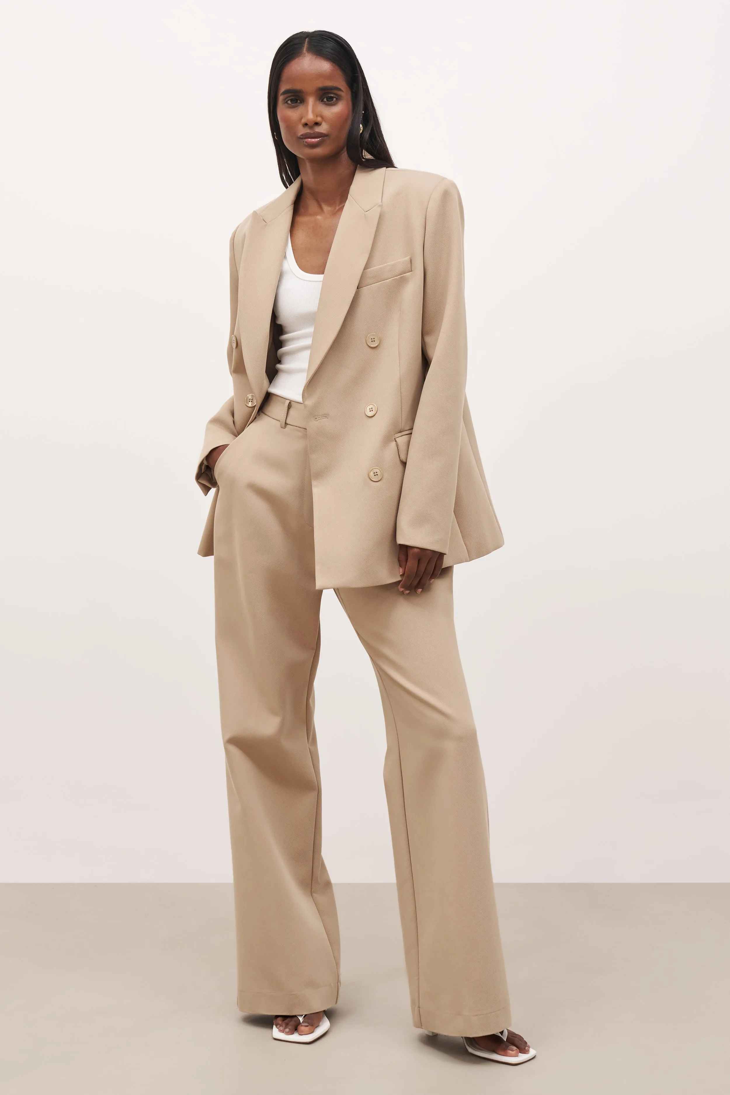 Formal Double Breasted Blazer - Oak sold by Because of Alice product image thumbnail 2