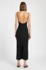 Tailored Maxi Dress - Black sold by Because of Alice