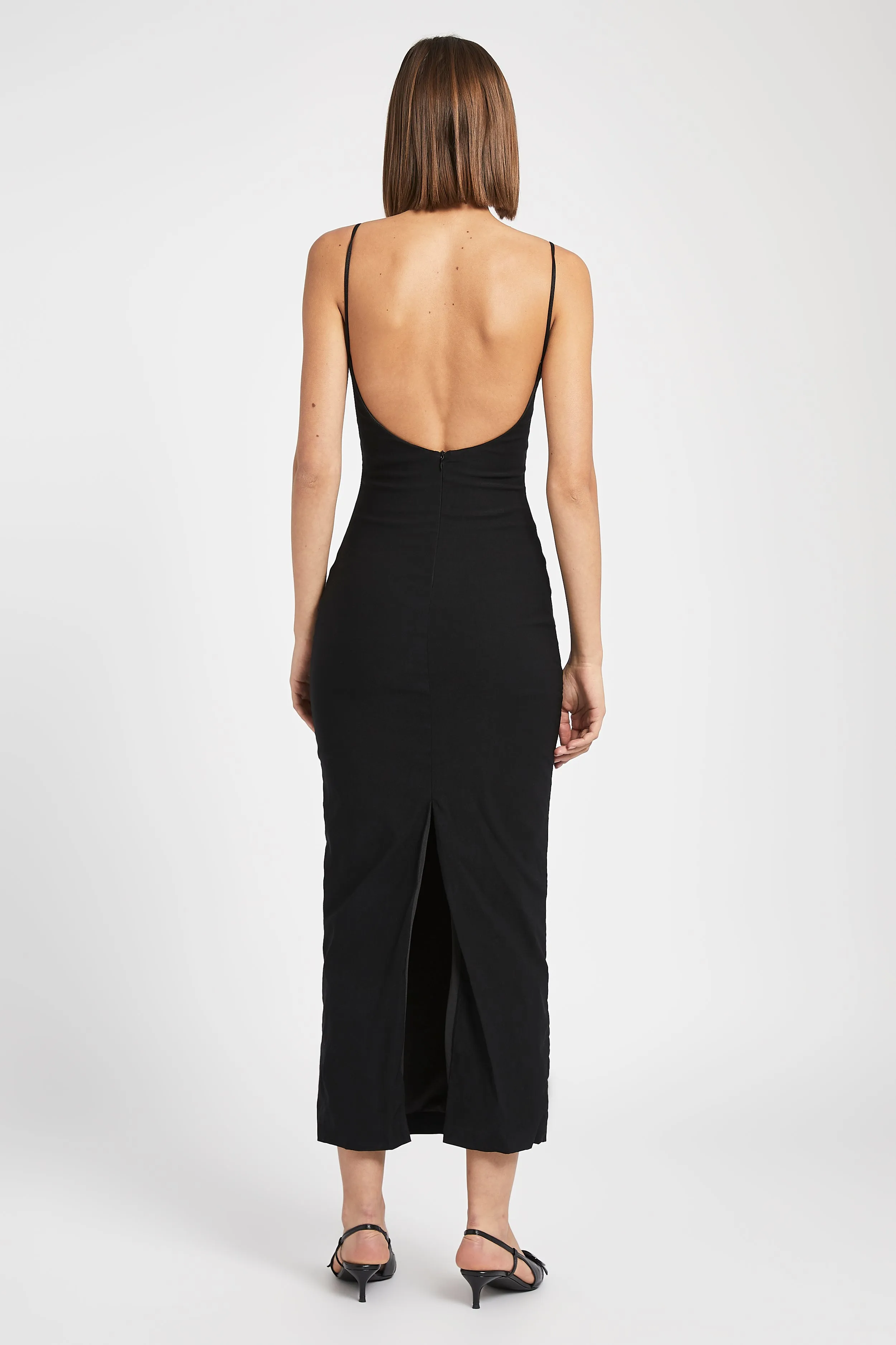 Tailored Maxi Dress - Black sold by Because of Alice product image thumbnail 2
