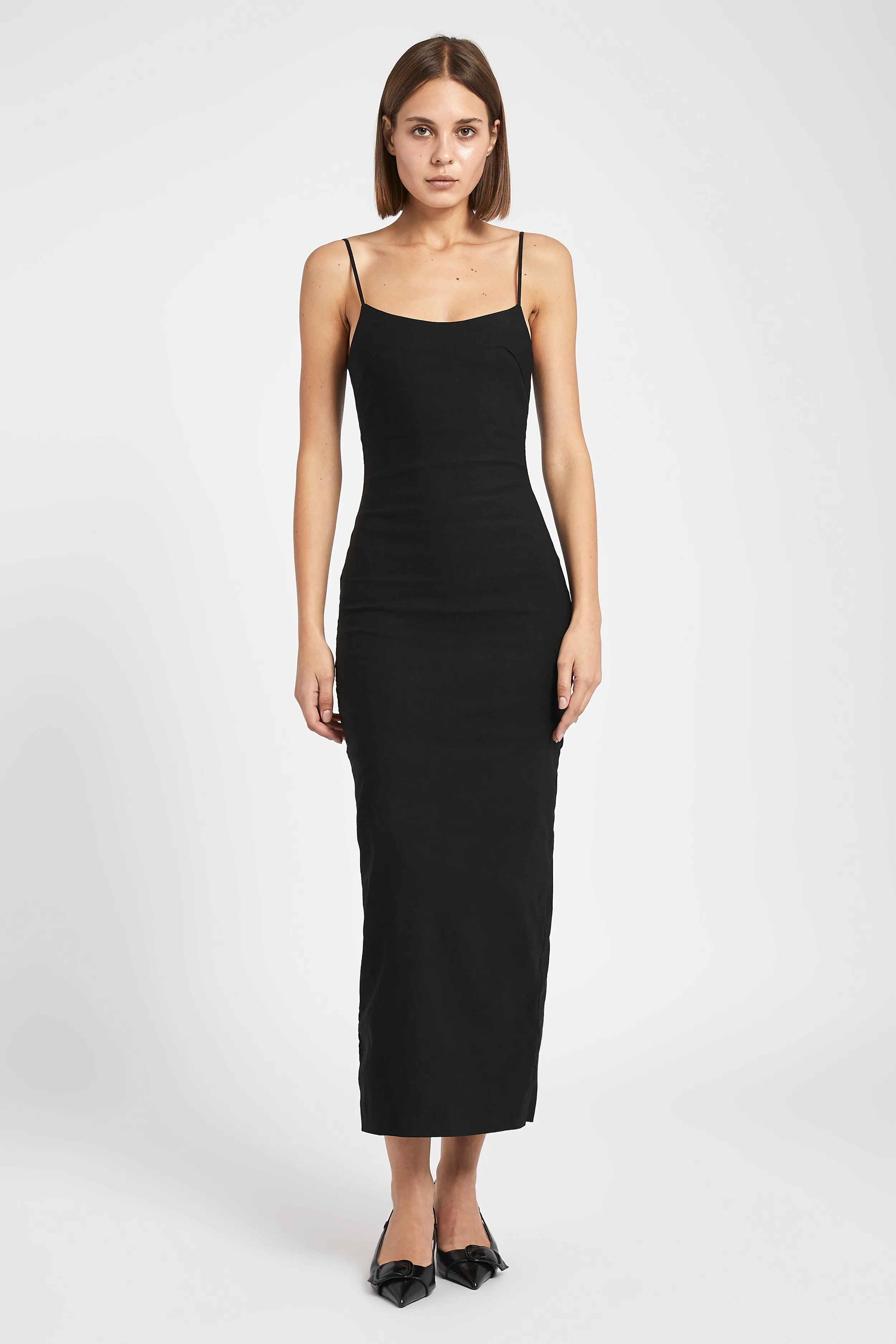 Tailored Maxi Dress - Black sold by Because of Alice