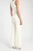 Slouchy Lounge Knit Trousers - Cream sold by Because of Alice