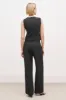 Effortless Waistcoat - Black sold by Because of Alice