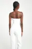 Tailored Strapless Bodice - White sold by Because of Alice