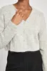 Alpaca Blend Cardigan - Pebble Grey sold by Because of Alice