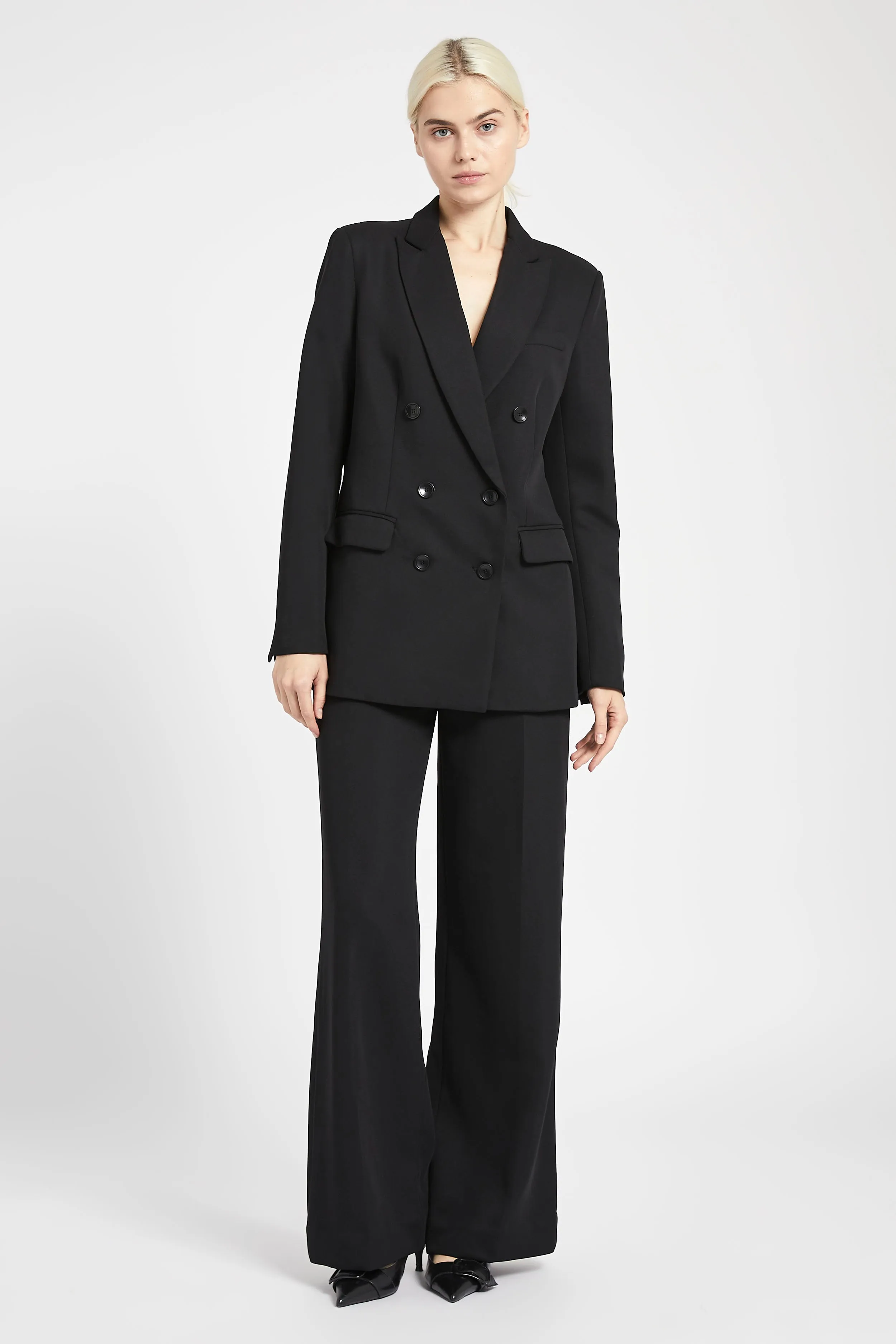 Double Breasted Blazer - Black sold by Because of Alice product image thumbnail 3