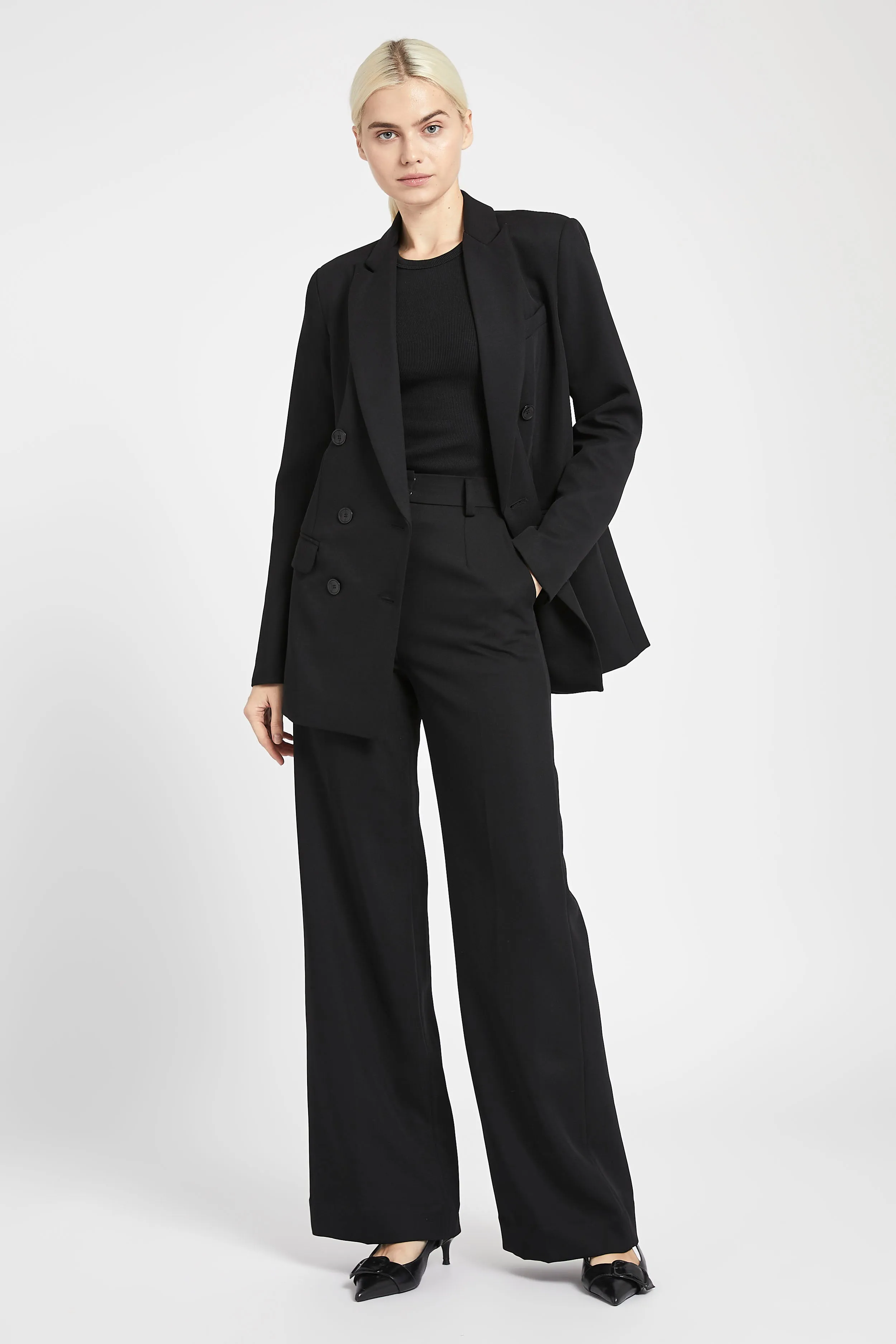 Double Breasted Blazer - Black sold by Because of Alice product image thumbnail 4