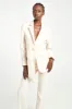 Classic Blazer With Belt - Cream sold by Because of Alice