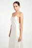 Satin Tie Back Midi Dress - Champagne sold by Because of Alice