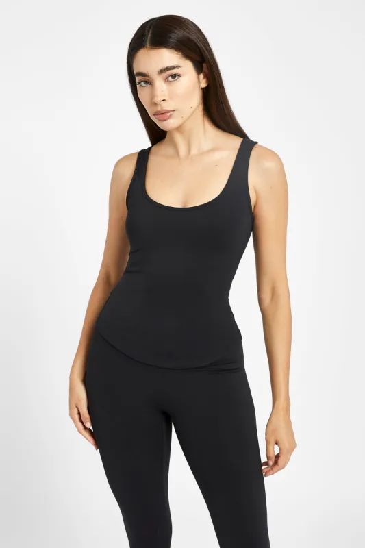 Base Sculpting Tank Top - Black sold by Because of Alice