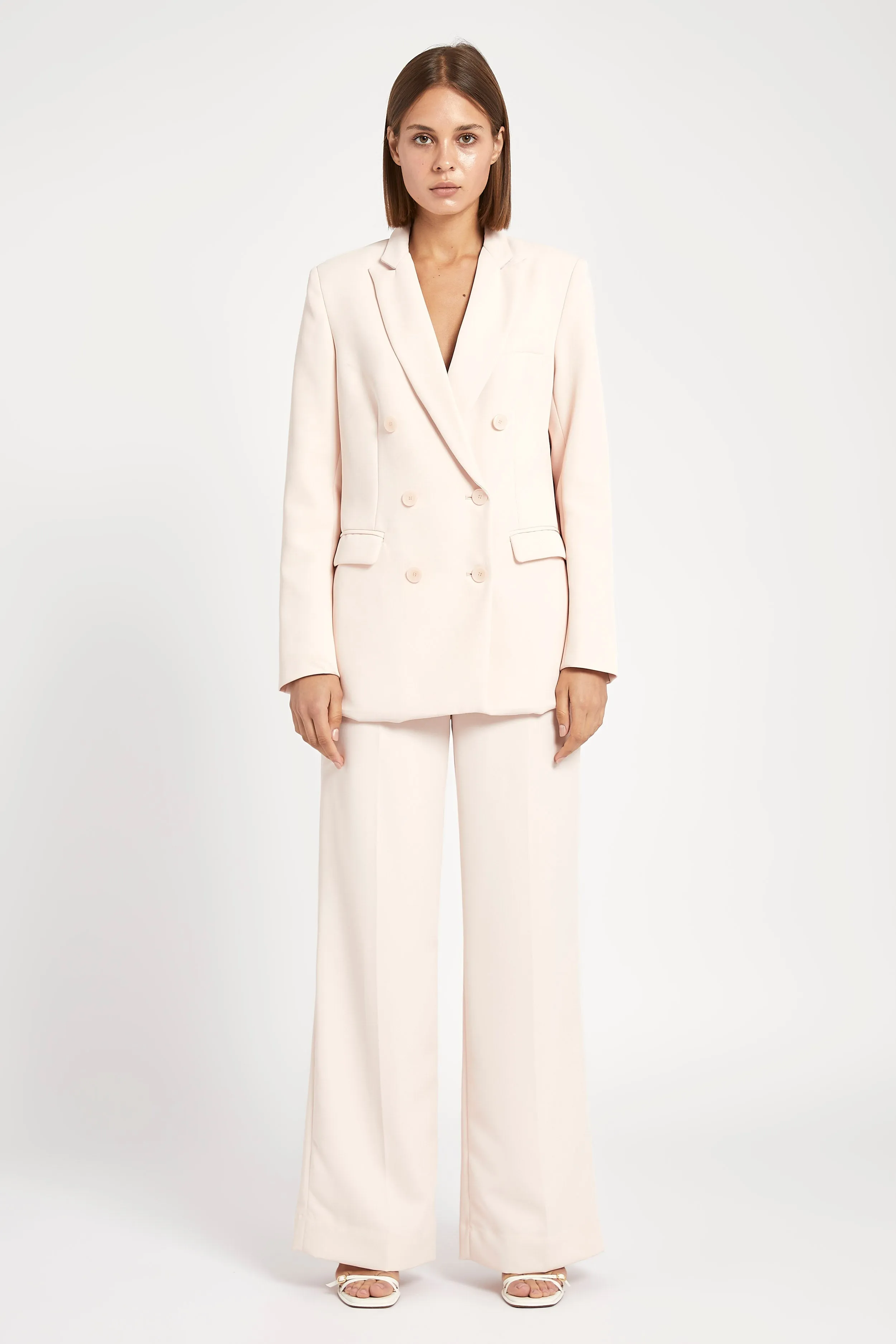 Double Breasted Blazer - Pink sold by Because of Alice product image thumbnail 2