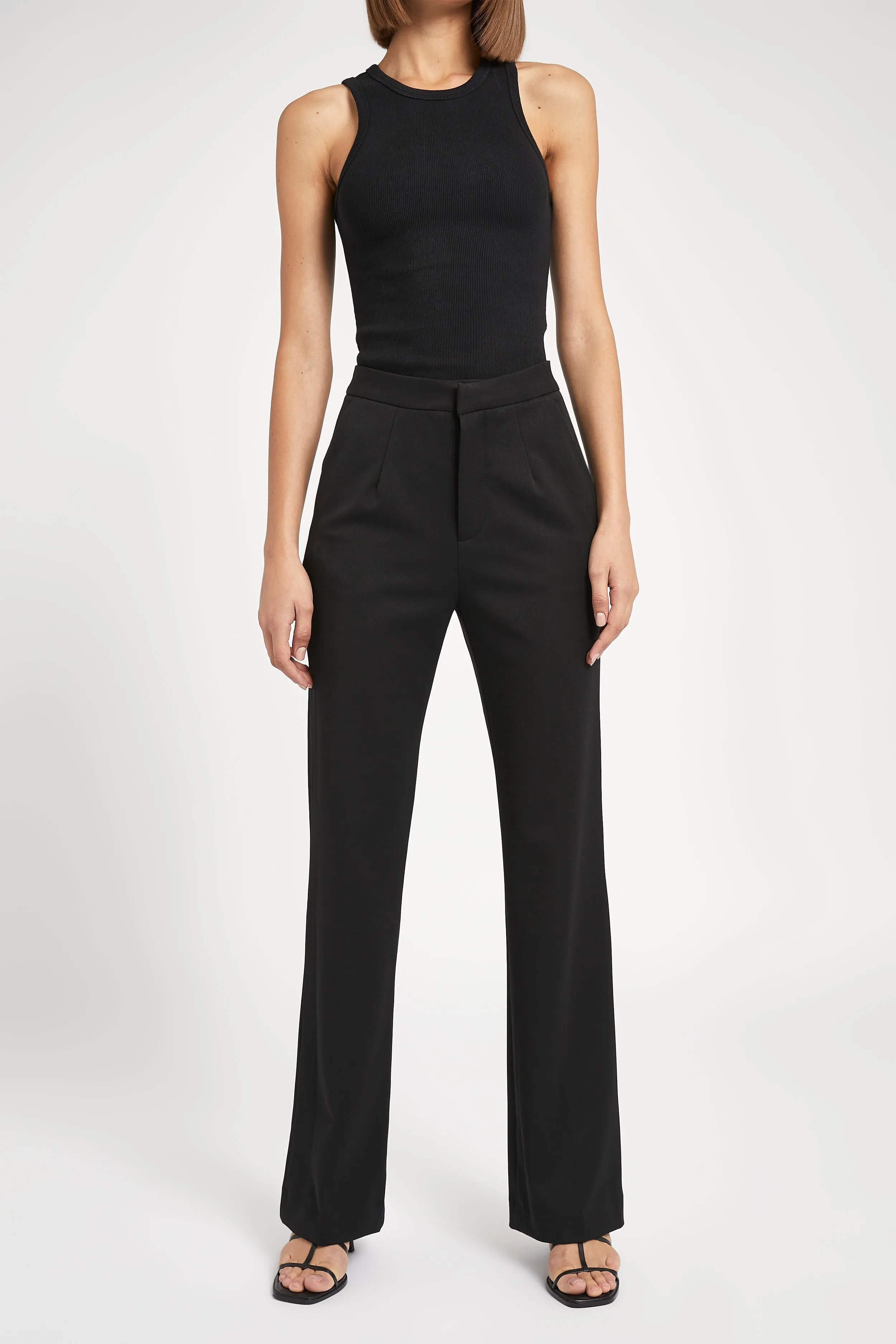 Tailored Suit Trousers - Black sold by Because of Alice product image thumbnail 3