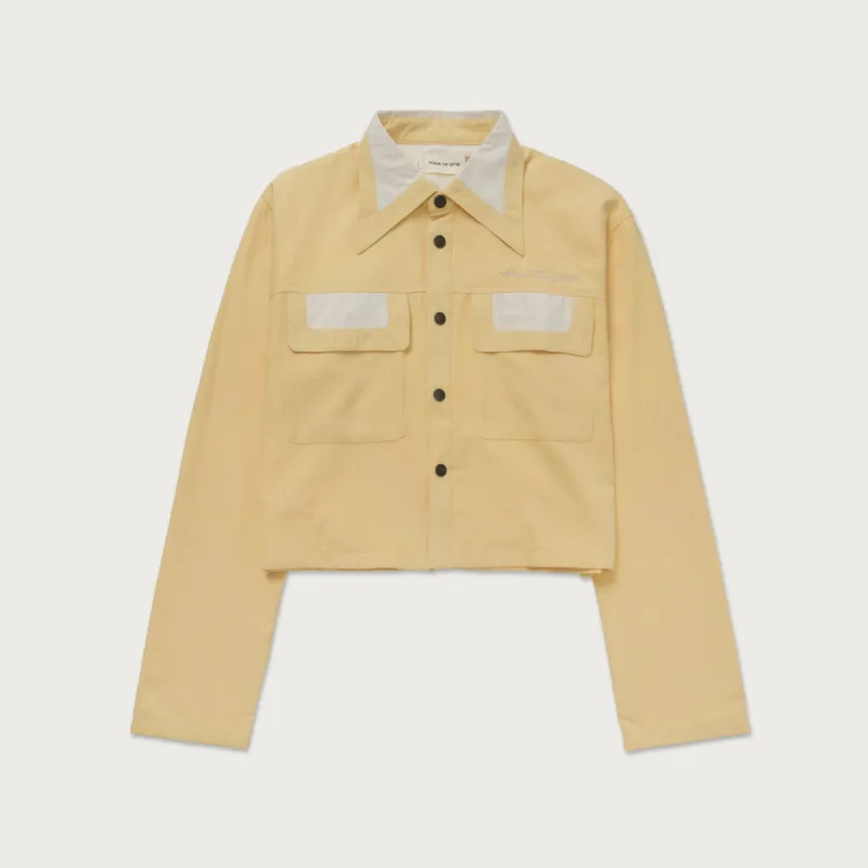 Womens Retro Jacket - Yellow sold by Honor the Gift