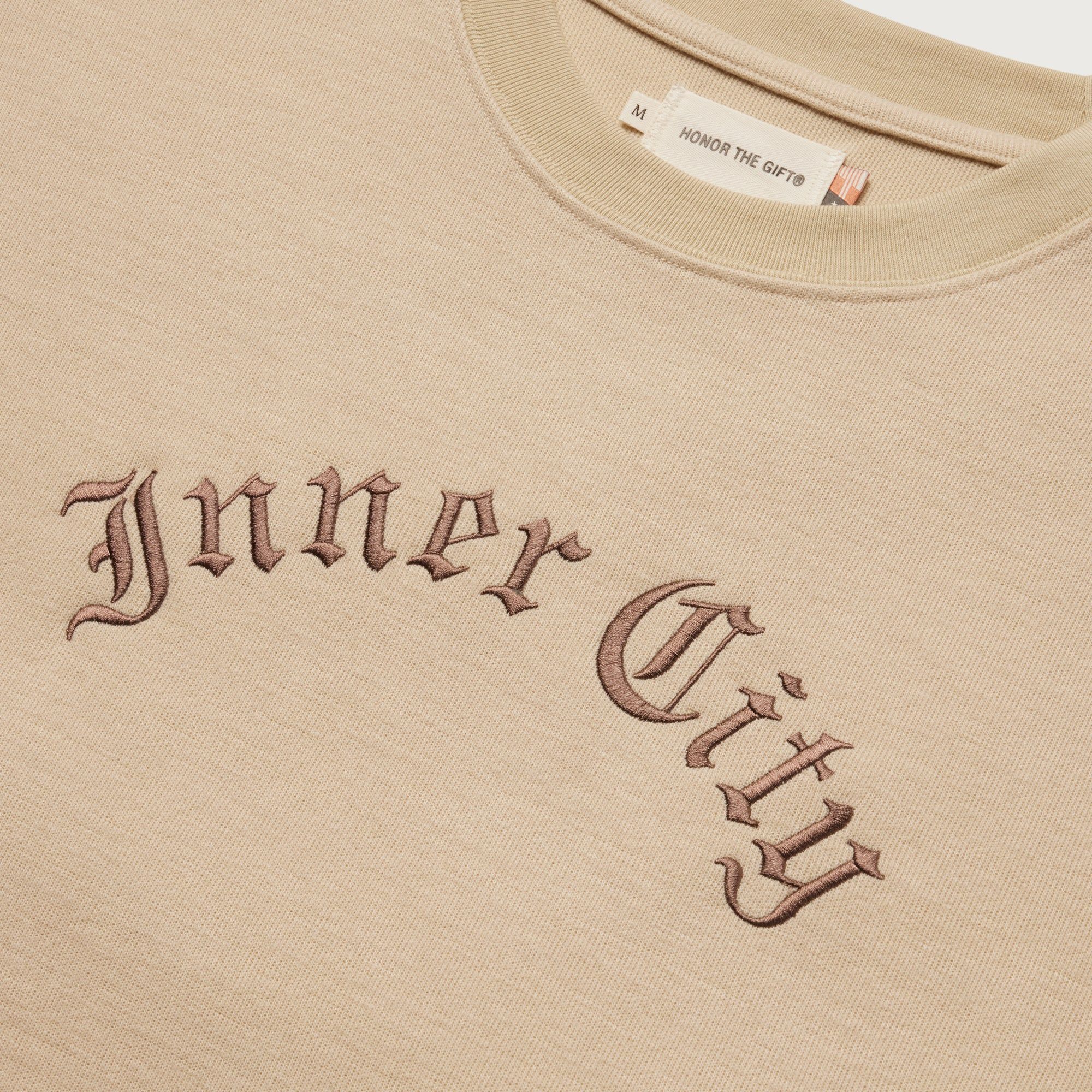 Inner City L/S T-Shirt - Bone sold by Honor the Gift product image thumbnail 3