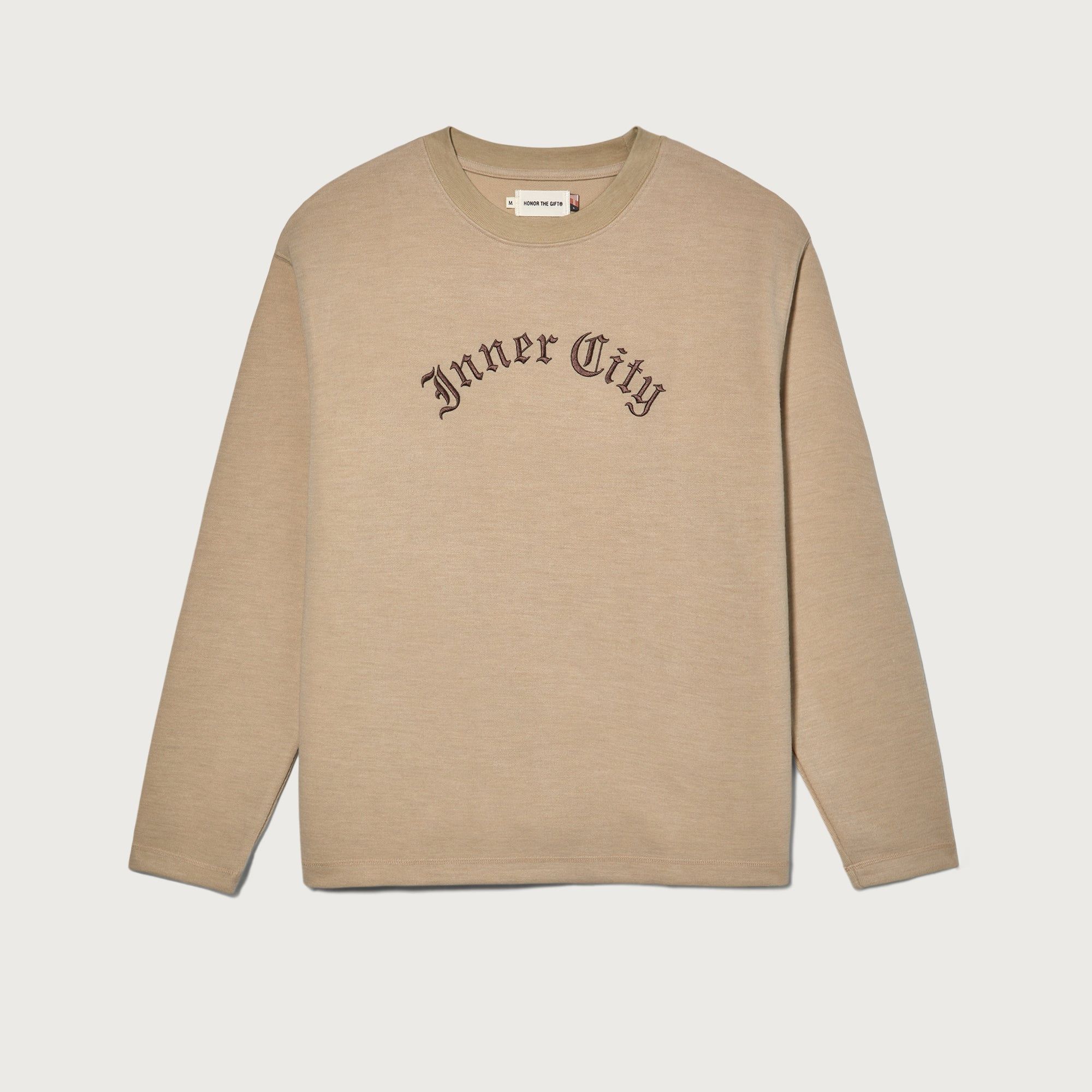 Inner City L/S T-Shirt - Bone sold by Honor the Gift