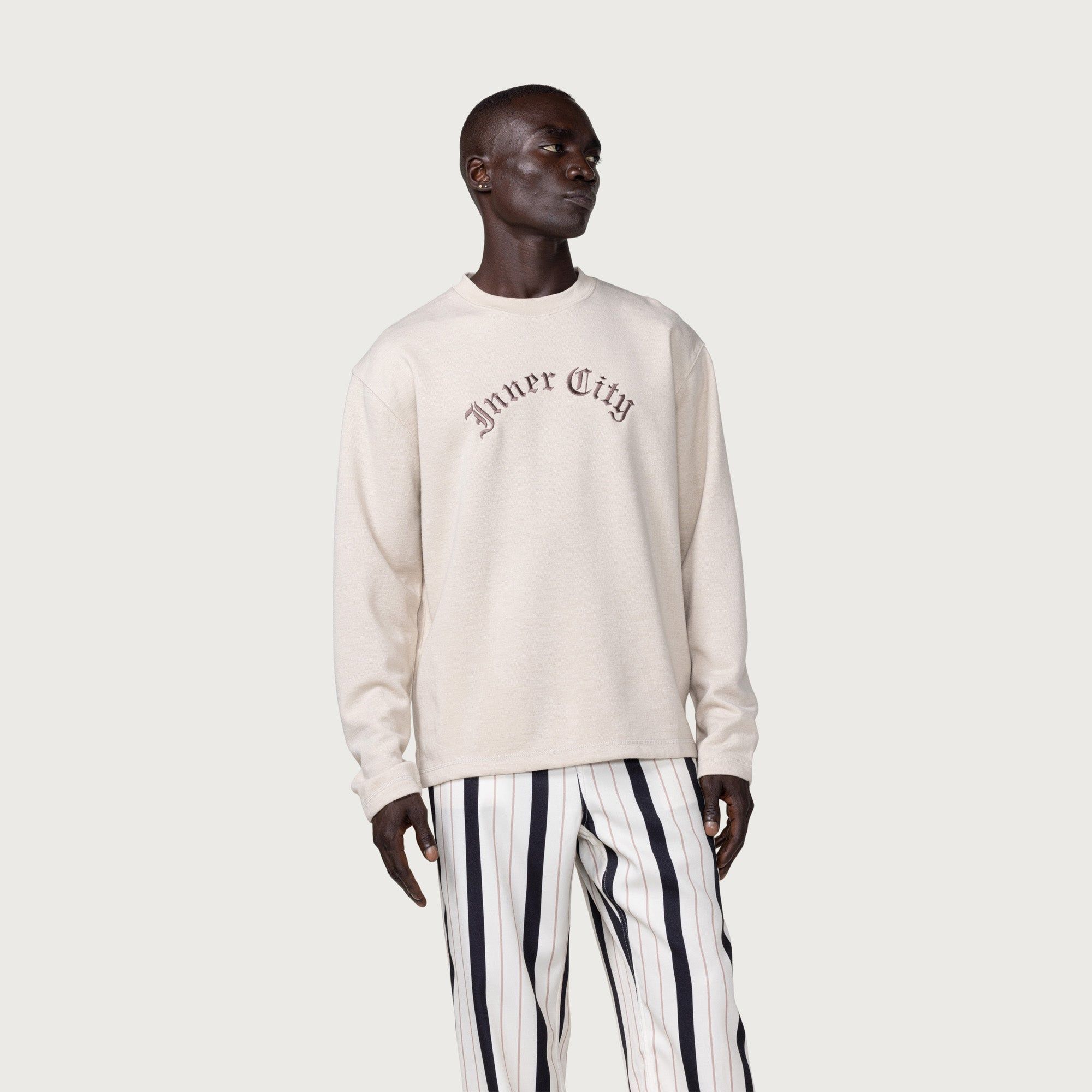 Inner City L/S T-Shirt - Bone sold by Honor the Gift product image thumbnail 5