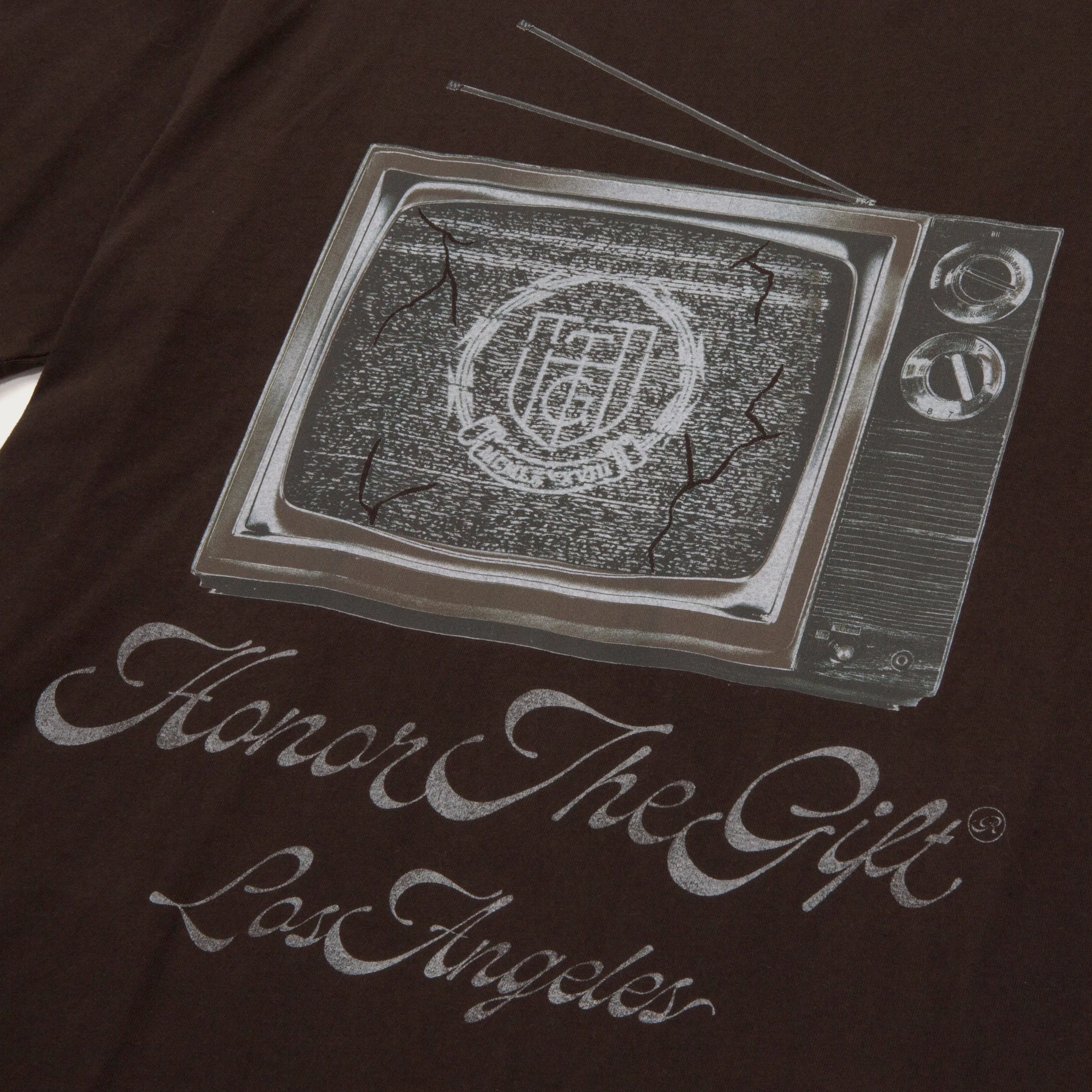 HTG® TV T-Shirt - Black sold by Honor the Gift product image thumbnail 4