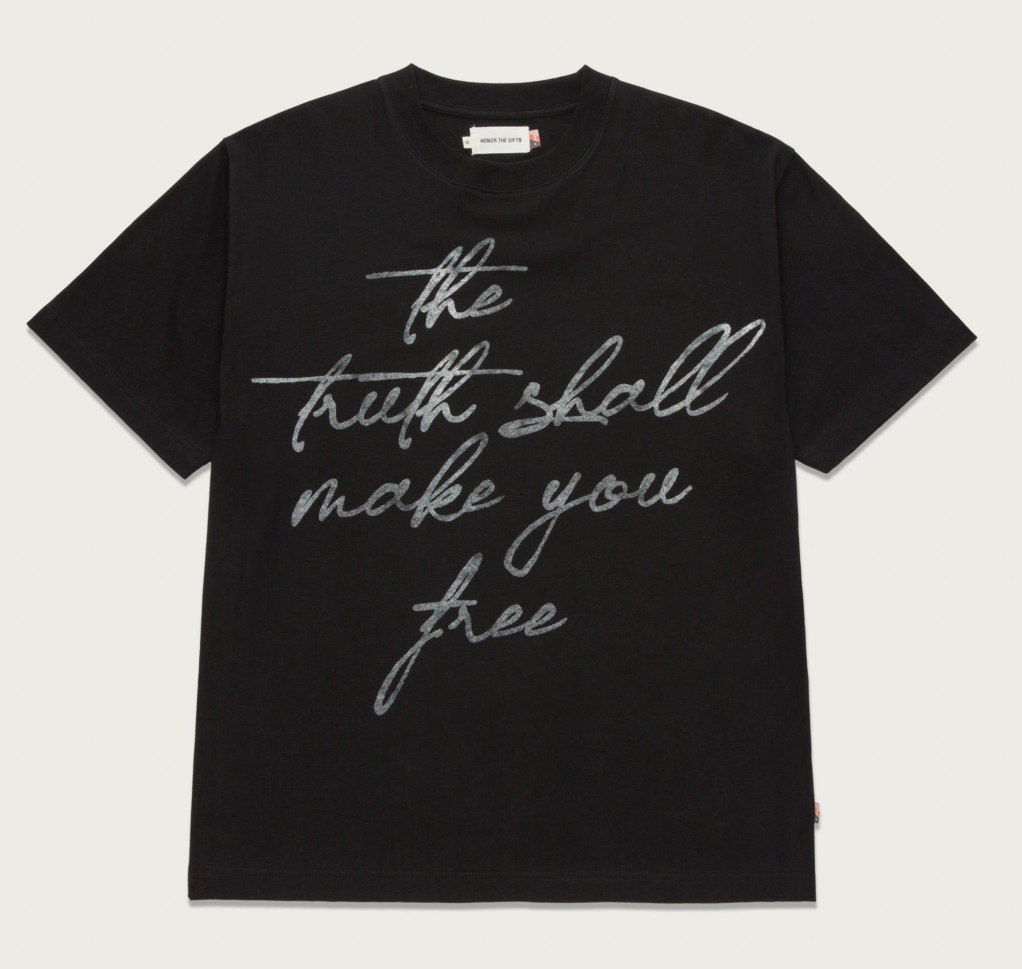 Truth T-Shirt - Black sold by Honor the Gift